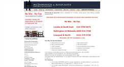 Desktop Screenshot of mcdonoughassociates.co.uk